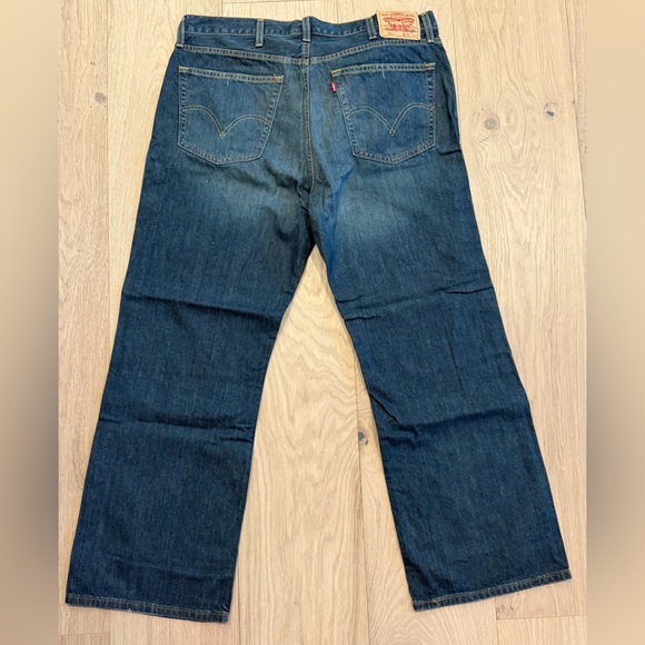 Levi’s Men’s 567 Loose Boot Cut Jeans 38x32 Button Fly NWOT - Picture 4 of 6